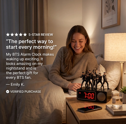 BTS Alarm Clock
